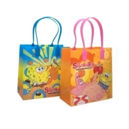 288 Wholesale Small Spongebob Plastic Gift Bag