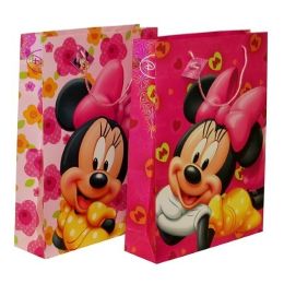 72 Wholesale Large Minnie Paper Gift Bag