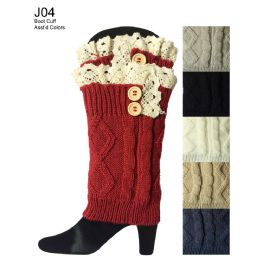48 Pairs Lace Boot Cuff - Womens Leg Warmers