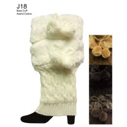 48 Wholesale Furry Boot Cuff