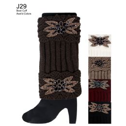 48 Wholesale Embellished Boot Cuff