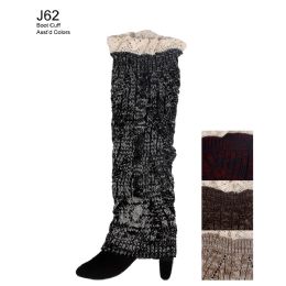 48 Pairs Design Boot Cuff - Womens Leg Warmers