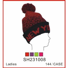 72 Pieces Ny Winter Hat - Fashion Winter Hats