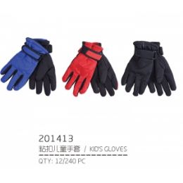 72 Wholesale Assorted Color Winter Gloves