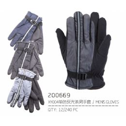 96 Wholesale Assorted Color Winter Gloves