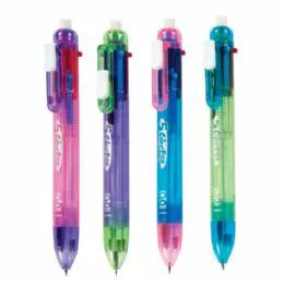 72 Wholesale 5-Color Pen + .7mm Mechanical Pencil