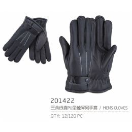 72 Wholesale Men's Winter Gloves