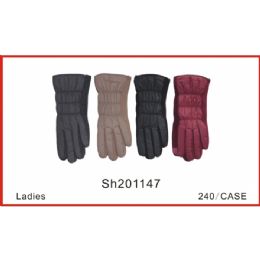 48 Wholesale Ladies Touch Screen Gloves