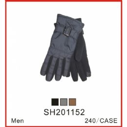 48 Wholesale Men's Touch Screen Gloves