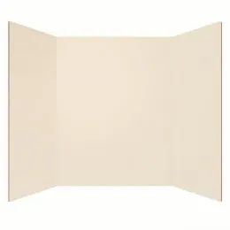 30 Pieces 30-Ct TrI-Fold White Project Board - Poster & Foam Boards
