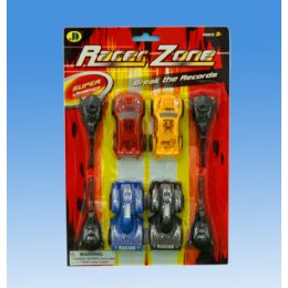 48 Wholesale Racing Car Set In Blister Card