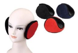 72 Wholesale Adult Assorted Color Earmuffs