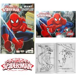 96 Pieces Spiderman Giant Coloring And Activity Books - Coloring & Activity Books