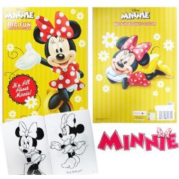 72 Wholesale Disney'sminnie Mouse Jumbo Coloring Books
