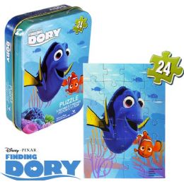 36 Wholesale Disney's Finding Dory Mini Jigsaw Puzzle Tins