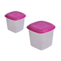 96 Wholesale Food Container Sq 7.5x7.5x6.75