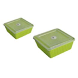 96 Wholesale Food Container Square 8.5x8.5x