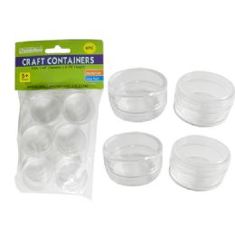 144 Wholesale Craft Container 6pc Packing