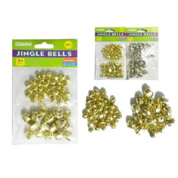 144 Pieces 50 Pc Gold/silver Bells For Festival Decoration - Craft Kits