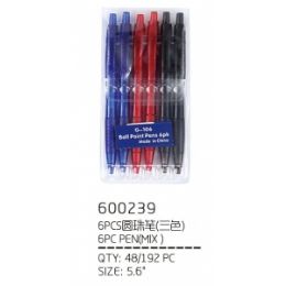 160 Wholesale 6 Pieces Pens