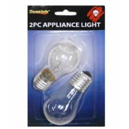 96 Units of 2pc 40 Watt Appliance Light Bulbs - Lightbulbs