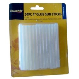 96 Wholesale 24pc Glue Gun Refill 4in