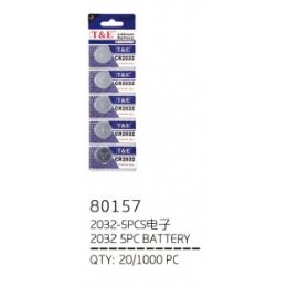 240 Pieces of Cr2032 Five Piece Battery