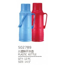 12 Wholesale Plastic Kettle 2 Liter
