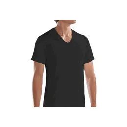 60 Wholesale 100 % Cotton Black V Neck T Shirt Short Sleeves