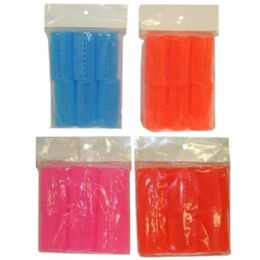 240 Units of 6pc Velcro Roller 2.6x6.3cm - Hair Rollers