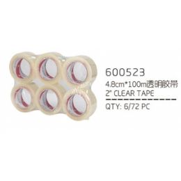 72 Wholesale Clear Tape