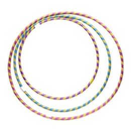 108 Pieces Hula Hoop Stripe Glitter Assorted - Summer Toys
