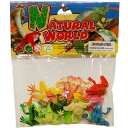 108 Wholesale 12pc Natural World Frog