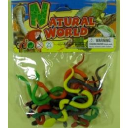 108 Wholesale 12pc Natural World Snake