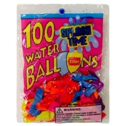 144 Wholesale 100 Piece Water Balloon With Filler