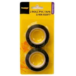 96 Wholesale 2 Roll Electric Tape .75in X50ft