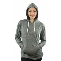 24 Pieces Extra Light Weight Pullover Sweatshirt Charcoal - Womens Sweaters & Cardigan