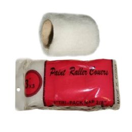 144 Pieces 3 Piece 3 Inch Roller Cover - Paint and Supplies