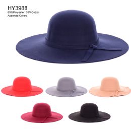 48 Pieces Ladies Assorted Color Sun Hat - Sun Hats