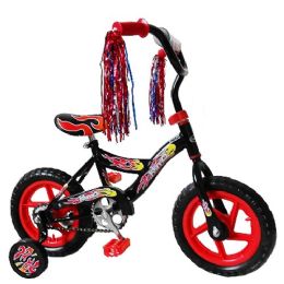 3 Wholesale Flame Kismo 12 Inch Bicycle W/ Training Wheels