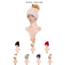 36 Pieces Woman Winter Hat Assorted Colors - Winter Hats