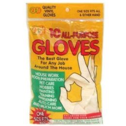 96 Wholesale 10pk All Purpose Gloves