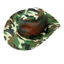 144 Pieces Army Camo Hat - Cowboy & Boonie Hat