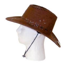72 Wholesale Men Cowboy Hat