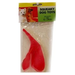 120 Wholesale Squeaky Dog Toy Meat Style 3x 15
