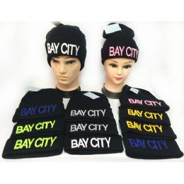 36 Wholesale Wholesale Winter Knitted Beanie Hat Bay City Toboggan Hat