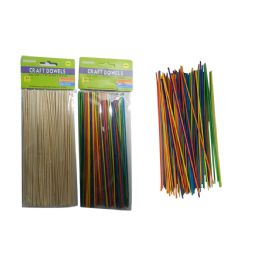144 Wholesale 100pc Craft Dowels