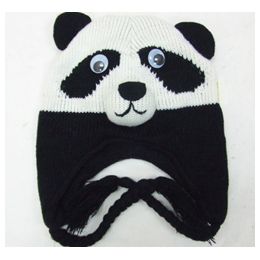 48 Pieces Knit Animal HaT-Panda - Winter Animal Hats