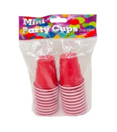 48 of 20CT Red MINI CUPS