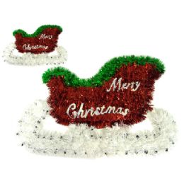 96 Pieces Christmas Sleight Garland - Hanging Decorations & Cut Out